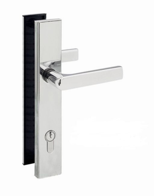Kování bezpečnostní S1 klika uzamykatelná 90 mm 6 klíčů souprava - Kliky, okenní a dveřní kování, panty Kování dveřní Kování dveřní bezpečnostní